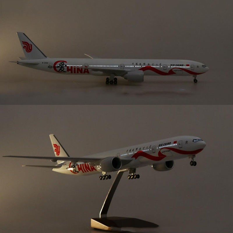47cm 1/157 Scale Airplane Boeing B777 romantic Aircraft Air China Airlines Model W Light&Wheel Diecast Plastic Resin Plane Toys 47cm 1/157 Scale Airplane Boeing B777 romantic Aircraft Air China Airlines Model W Light&Wheel Diecast Plastic Resin Plane Toys