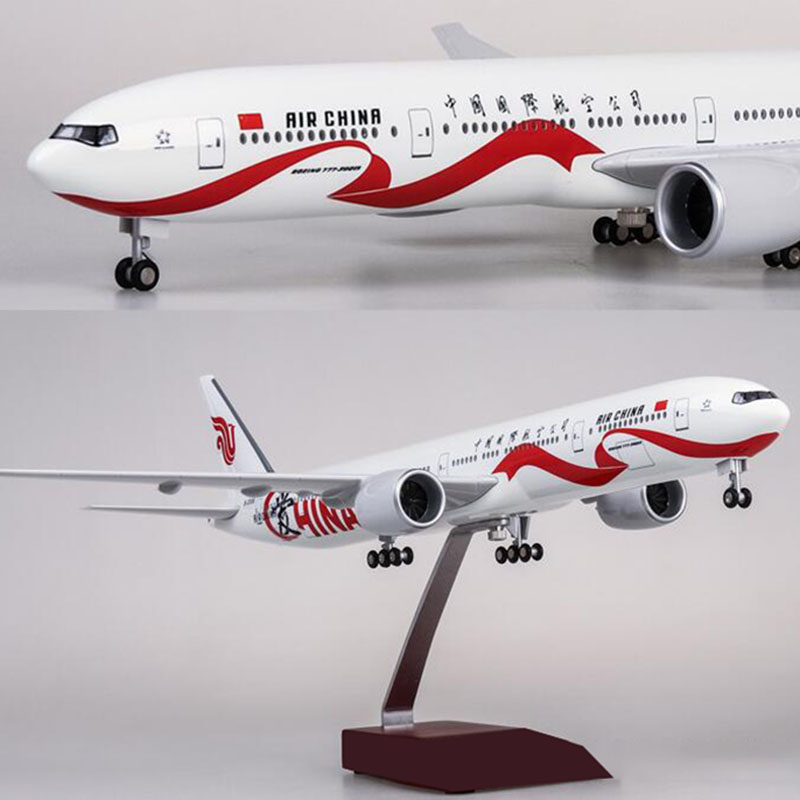 47cm 1/157 Scale Airplane Boeing B777 romantic Aircraft Air China Airlines Model W Light&Wheel Diecast Plastic Resin Plane Toys 47cm 1/157 Scale Airplane Boeing B777 romantic Aircraft Air China Airlines Model W Light&Wheel Diecast Plastic Resin Plane Toys