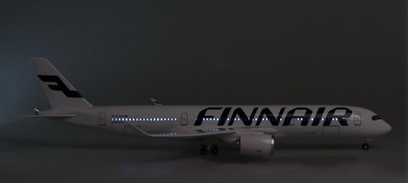 47CM 1/142 Scale Airplane Airbus A350 Finland FINNAIR Airline Aircraft Model W Light & Wheel Diecast Plastic Resin Plane Toys 47CM 1/142 Scale Airplane Airbus A350 Finland FINNAIR Airline Aircraft Model W Light & Wheel Diecast Plastic Resin Plane Toys