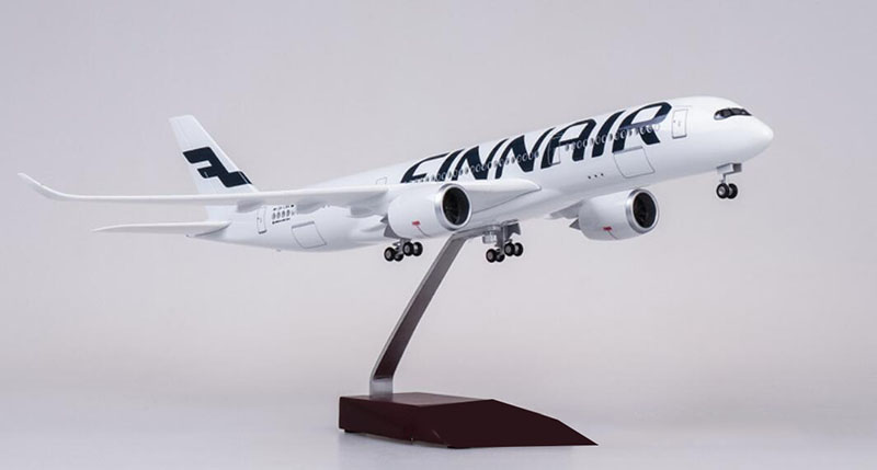 47CM 1/142 Scale Airplane Airbus A350 Finland FINNAIR Airline Aircraft Model W Light & Wheel Diecast Plastic Resin Plane Toys 47CM 1/142 Scale Airplane Airbus A350 Finland FINNAIR Airline Aircraft Model W Light & Wheel Diecast Plastic Resin Plane Toys