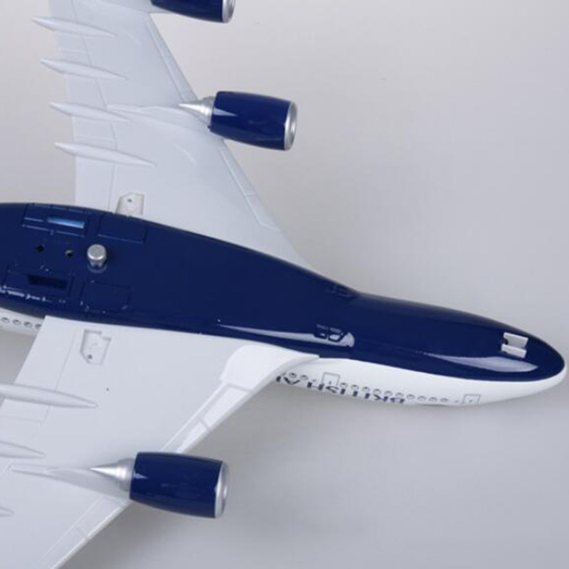 1/160 Scale 50.5CM Airbus 380 A380 BRITISH Airline Airplane Model W Light & Wheel Diecast Plastic Resin Plane For Collection 1/160 Scale 50.5CM Airbus 380 A380 BRITISH Airline Airplane Model W Light & Wheel Diecast Plastic Resin Plane For Collection