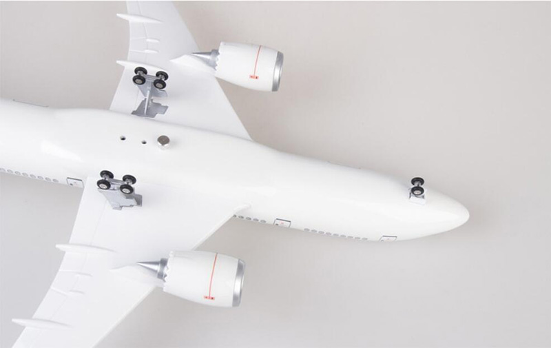 47cm 1/130 High imitation B787 Alloy Airplane Model Airlines Aircraft Pedestal Wheels Diecast Plastic Plane Toy