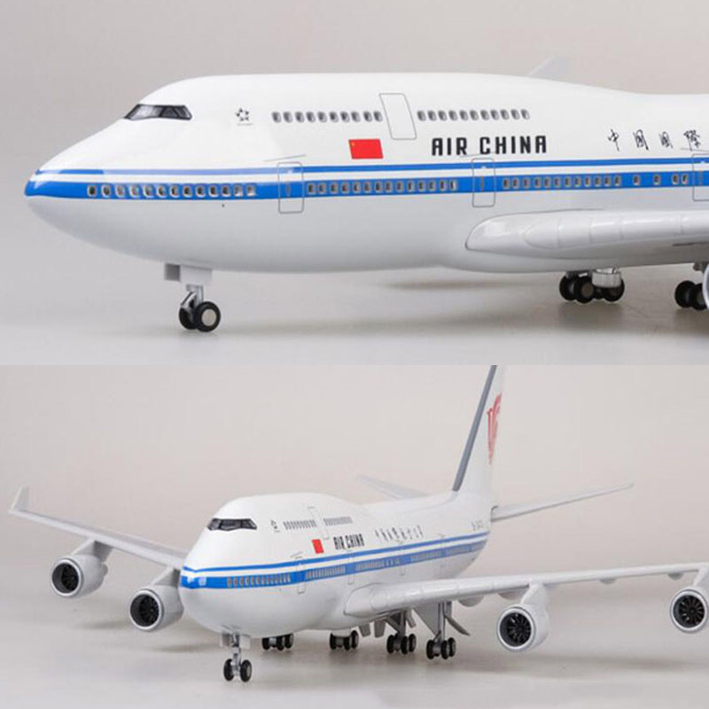 47CM Aircraft 1/150 Airbus A350 Alloy Airplane Model China Southern Airline W LED Light & Wheel Diecast Plastic Plane Collection