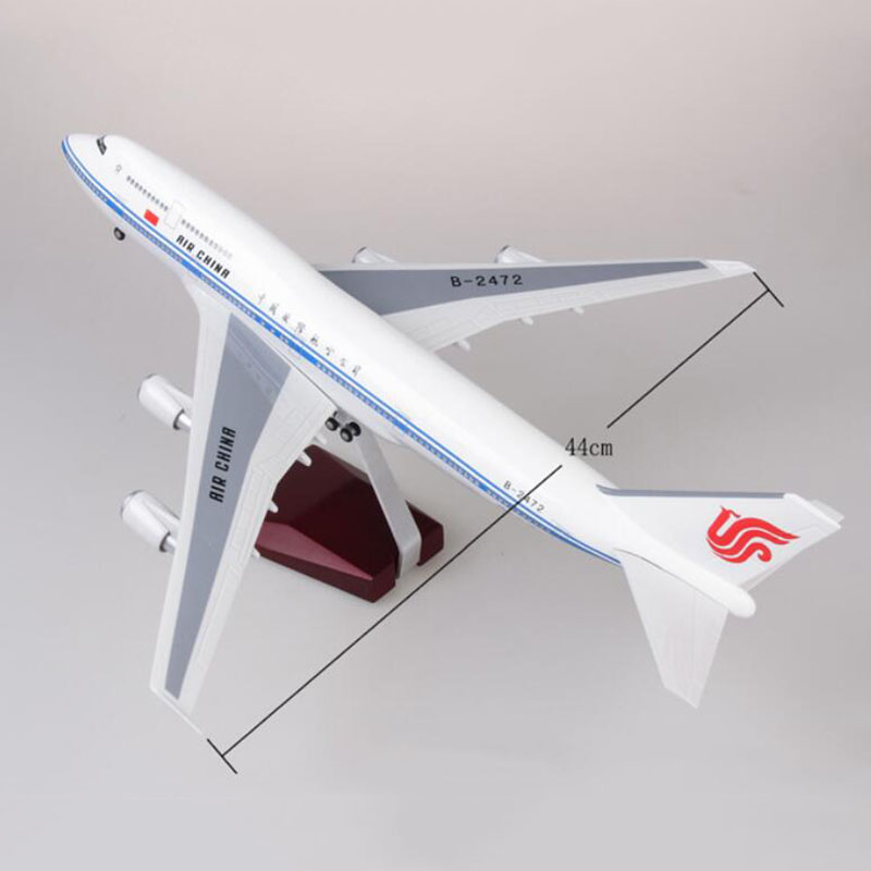 47CM Aircraft 1/150 Airbus A350 Alloy Airplane Model China Southern Airline W LED Light & Wheel Diecast Plastic Plane Collection