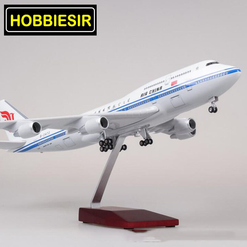 47CM Aircraft 1/150 Airbus A350 Alloy Airplane Model China Southern Airline W LED Light & Wheel Diecast Plastic Plane Collection