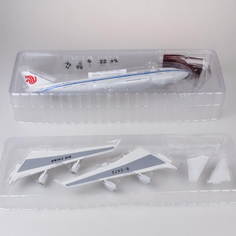 47CM Aircraft 1/150 Airbus A350 Alloy Airplane Model China Southern Airline W LED Light & Wheel Diecast Plastic Plane Collection