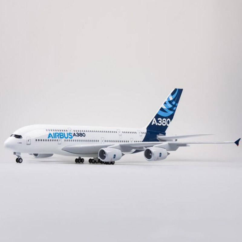 1/160 Scale 50.5CM 380 Toy Airplane Airbus A380 Prototype Airline Dreamliner W Light&Wheel Diecast Plane F Collection 1/160 Scale 50.5CM 380 Toy Airplane Airbus A380 Prototype Airline Dreamliner W Light&Wheel Diecast Plane F Collection