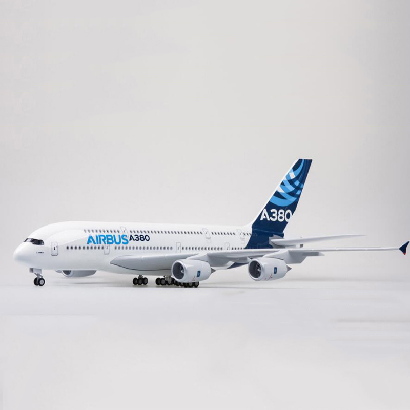 1/160 Scale 50.5CM 380 Toy Airplane Airbus A380 Prototype Airline Dreamliner W Light&Wheel Diecast Plane F Collection 1/160 Scale 50.5CM 380 Toy Airplane Airbus A380 Prototype Airline Dreamliner W Light&Wheel Diecast Plane F Collection