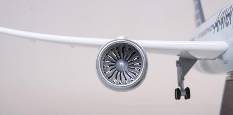 47cm 1/130 Airplane Boeing B787 Alloy Aircraft Model Dreamliner Air American Airlines W Light&Wheels Diecast Plastic Plane Toys