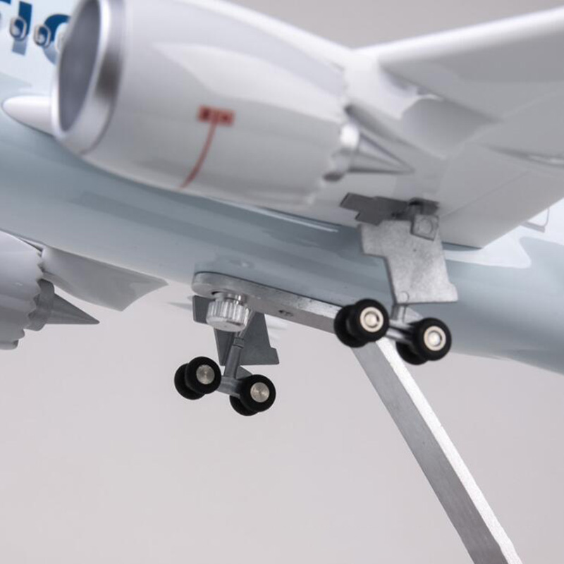 47cm 1/130 Airplane Boeing B787 Alloy Aircraft Model Dreamliner Air American Airlines W Light&Wheels Diecast Plastic Plane Toys