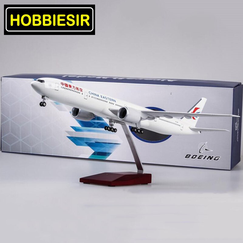 47CM 1/157 Scale Boeing B777 Dreamliner Aircraft Air China Eastern Airlines Model W Light and Wheel Diecast Plastic Resin Plane 47CM 1/157 Scale Boeing B777 Dreamliner Aircraft Air China Eastern Airlines Model W Light and Wheel Diecast Plastic Resin Plane