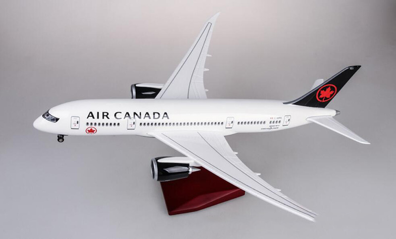 43cm 1/130 Scale Canada Airlines Boeing 787 B787 Airplane Plane Model Diecast Aircraft W Light Plastic W landing Gear Model Toy 43cm 1/130 Scale Canada Airlines Boeing 787 B787 Airplane Plane Model Diecast Aircraft W Light Plastic W landing Gear Model Toy