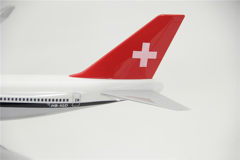 40cm 1/150 scale Boeing B747-800 model airplane toy aircraft diecast plastic alloy plane landing gear For displaycollective Gift