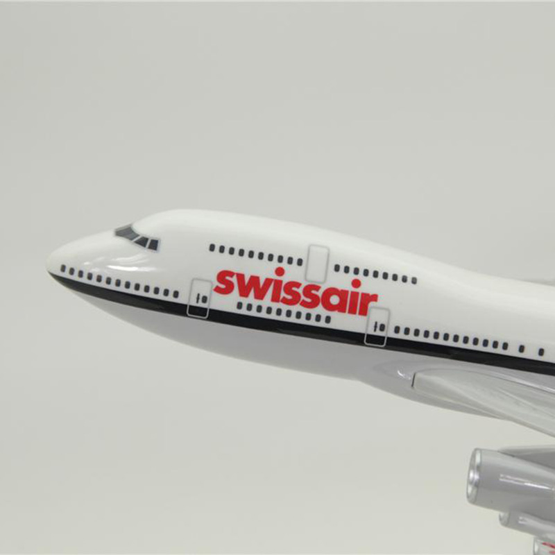 40cm 1/150 scale Boeing B747-800 model airplane toy aircraft diecast plastic alloy plane landing gear For displaycollective Gift