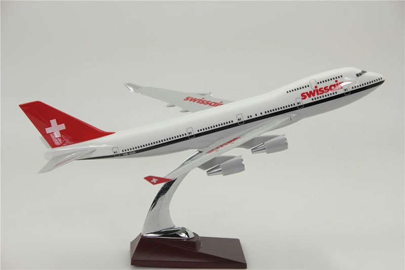 40cm 1/150 scale Boeing B747-800 model airplane toy aircraft diecast plastic alloy plane landing gear For displaycollective Gift