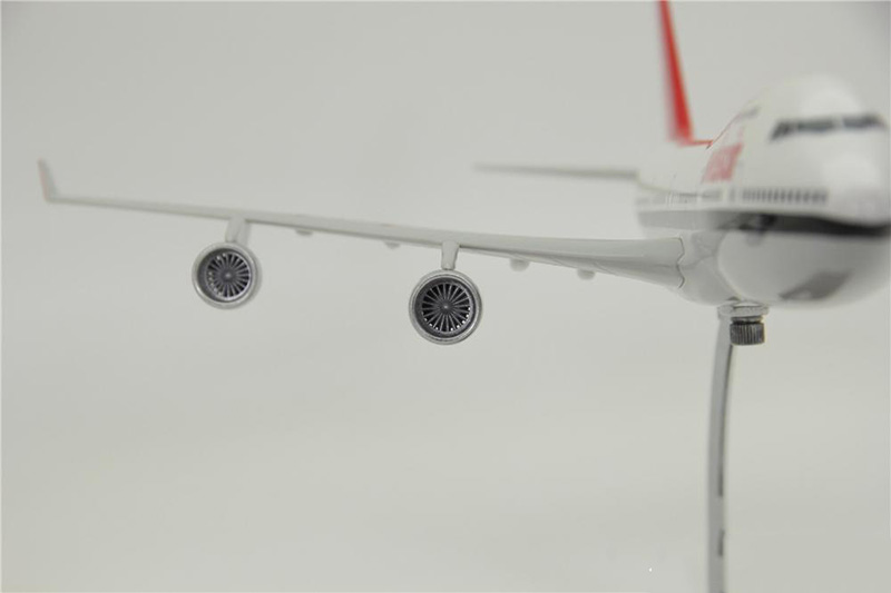 40cm 1/150 scale Boeing B747-800 model airplane toy aircraft diecast plastic alloy plane landing gear For displaycollective Gift