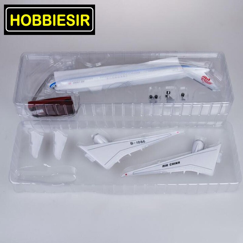 50.5CM Alloy Aircraft Model 1/142 Airbus A350 Airplane China Southern Airline W LED Light&Wheel Diecast Plastic Plane Collection