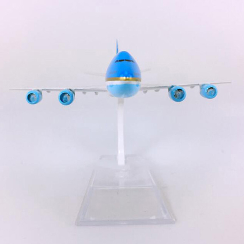 16CM Alloy airplane 1:400 Scale Boeing B747-300 model Air Force One landing gear with base alloy aircraft collectible displayToy