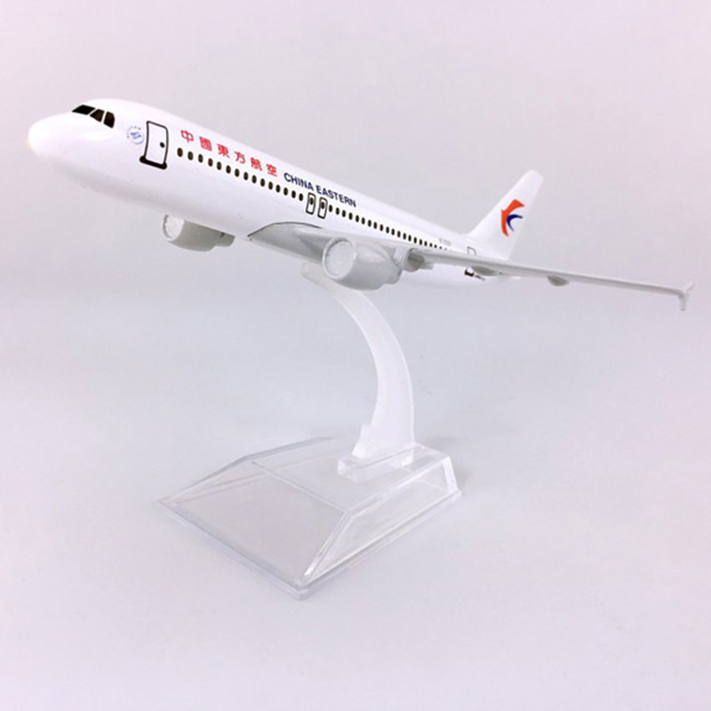 16CM 1:400 landing gear Aircraft Airbus A320-200 model China Eastern airline airplane with base alloy Diecast Plane collectible