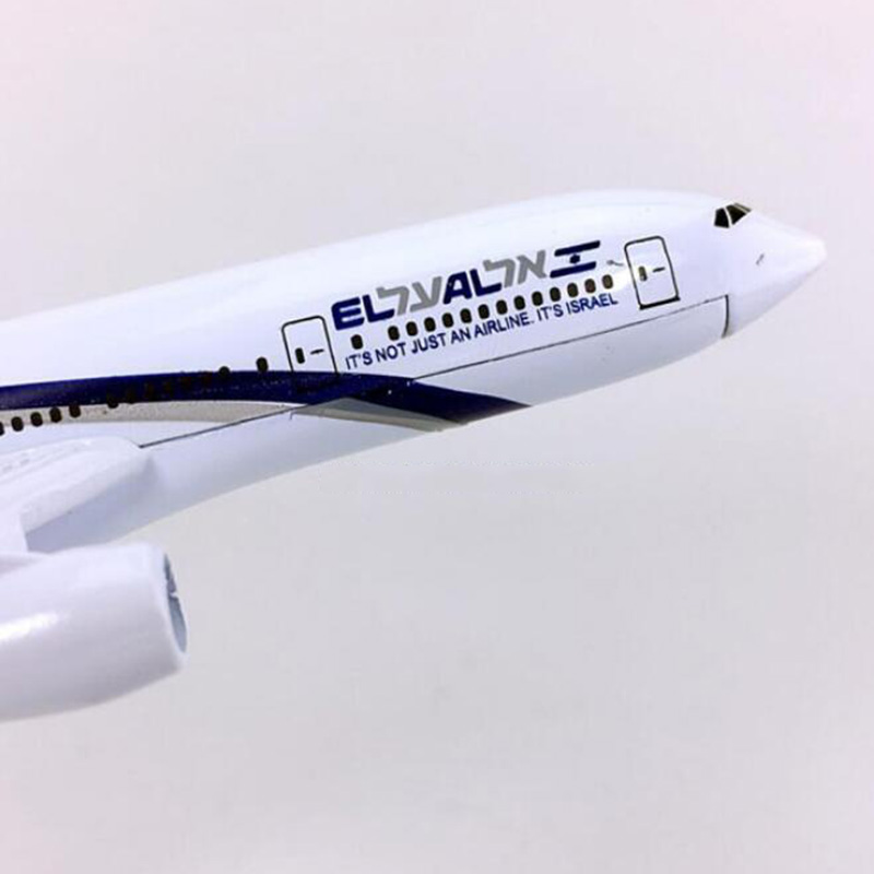 16CM 1:400 Scale Classic small Boeing B777 model Aircraft El Al Air Israel airlines W Diecast base alloy airplane display Plane 16CM 1:400 Scale Classic small Boeing B777 model Aircraft El Al Air Israel airlines W Diecast base alloy airplane display Plane