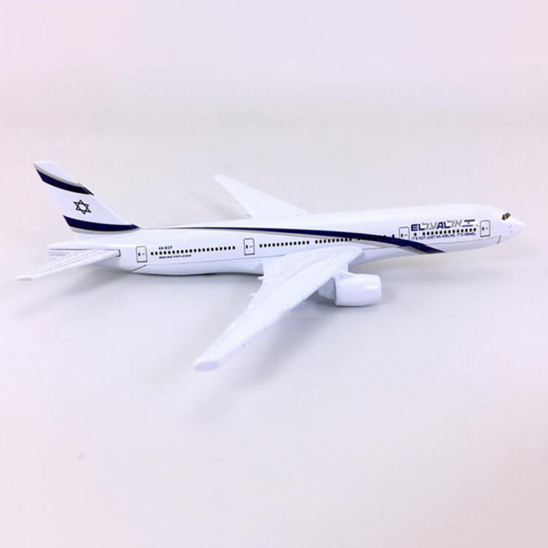 16CM 1:400 Scale Classic small Boeing B777 model Aircraft El Al Air Israel airlines W Diecast base alloy airplane display Plane 16CM 1:400 Scale Classic small Boeing B777 model Aircraft El Al Air Israel airlines W Diecast base alloy airplane display Plane