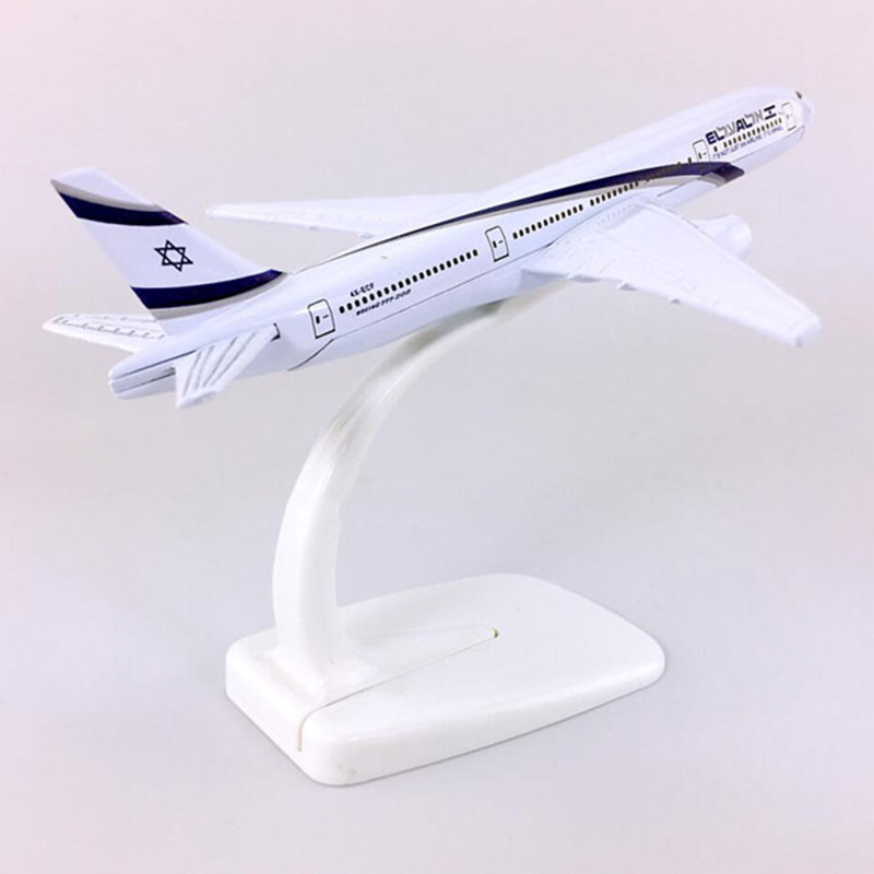 16CM 1:400 Scale Classic small Boeing B777 model Aircraft El Al Air Israel airlines W Diecast base alloy airplane display Plane 16CM 1:400 Scale Classic small Boeing B777 model Aircraft El Al Air Israel airlines W Diecast base alloy airplane display Plane