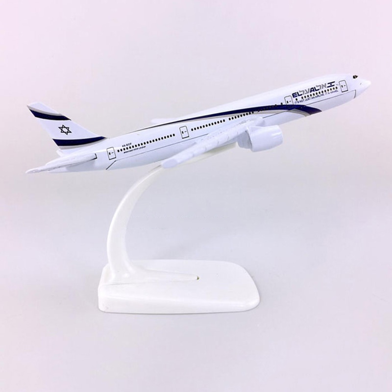 16CM 1:400 Scale Classic small Boeing B777 model Aircraft El Al Air Israel airlines W Diecast base alloy airplane display Plane 16CM 1:400 Scale Classic small Boeing B777 model Aircraft El Al Air Israel airlines W Diecast base alloy airplane display Plane