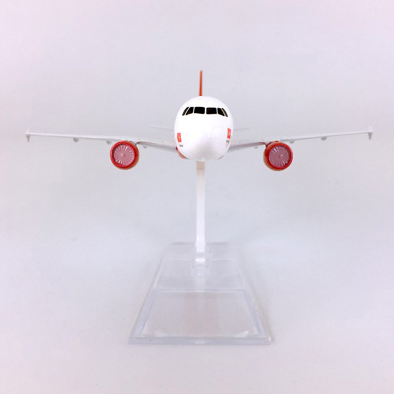 16CM Static aircraft 1:400 Airbus A320-200 model Vietjetair Vietnam airline landing gear with base alloy Airplane display Toys