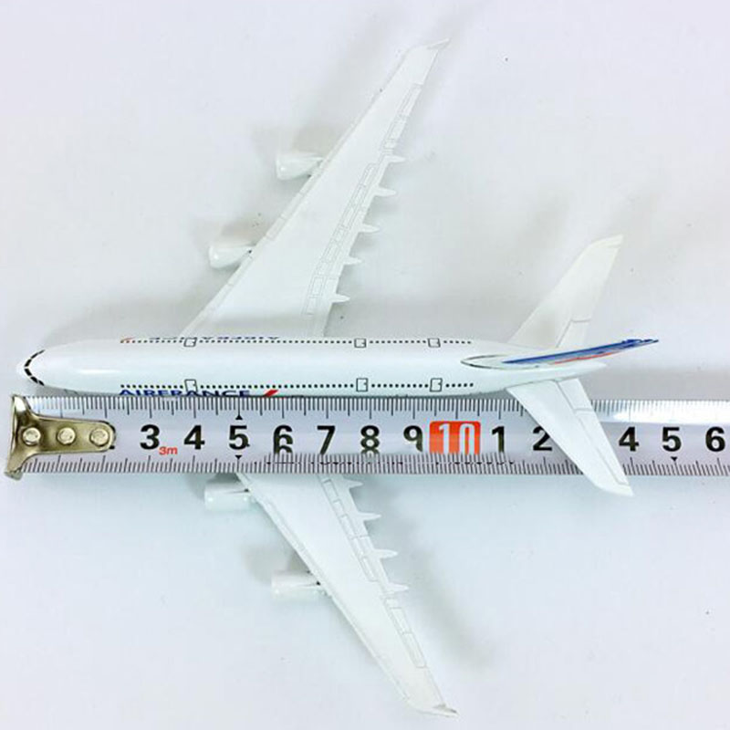 14CM 1:400 Scale Airbus A380-800 model aircraft Air France airplane landing gear W base alloy plane collectible display toy Gift 14CM 1:400 Scale Airbus A380-800 model aircraft Air France airplane landing gear W base alloy plane collectible display toy Gift