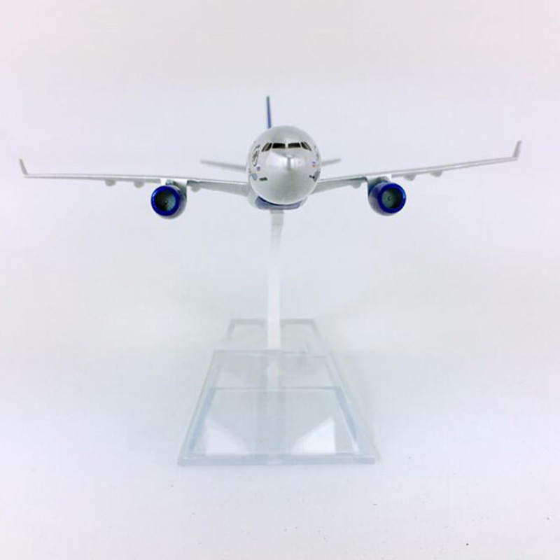 16CM Diecast Aircraft model 1:400 Air Airbus A330-200 RUSSIA airplane W base alloy aircraft plane collectible display toy Gift