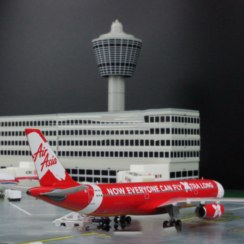 1:400 Airport Passenger Airport control CCTV tower set model for Airbus Boeing airport model aircraft plane scene display toy