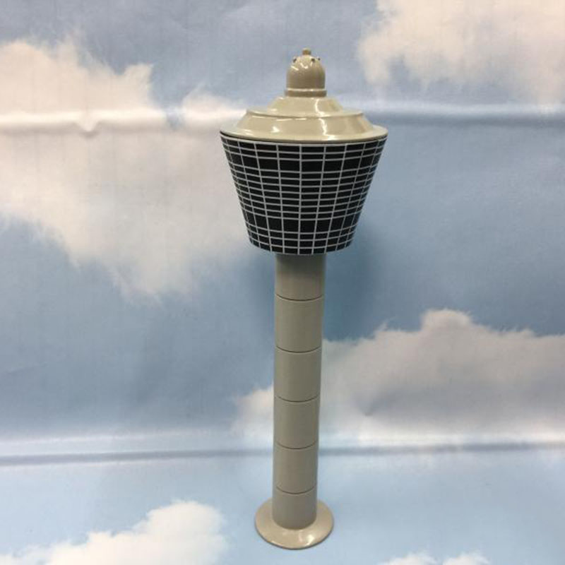 1:400 Airport Passenger Airport control CCTV tower set model for Airbus Boeing airport model aircraft plane scene display toy