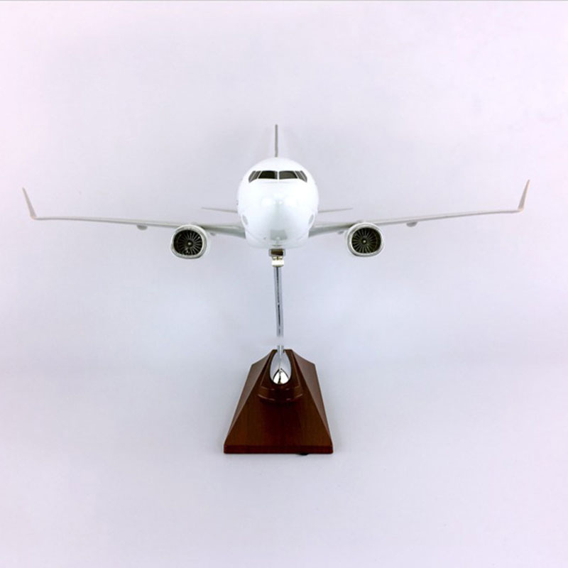 40CM airlines Aircraft 1/111 Scale FLY DUBAI Boeing B737-800 airplane Aviation airplane toys diecast plastic plane gifts kids