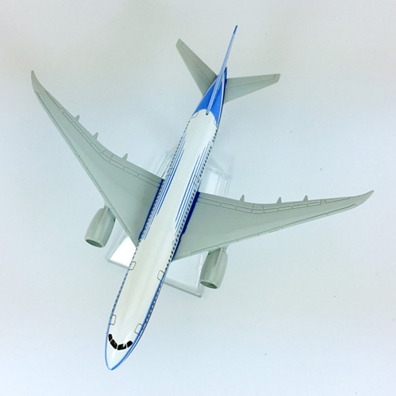 14CM Static Aircraft Model 1:400 airbus Boeing B787-800 Prototype airlines Static with base metal airplane collectible PlaneToys