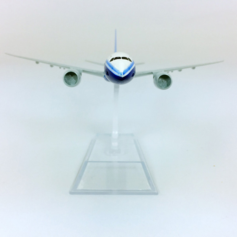 14CM Static Aircraft Model 1:400 airbus Boeing B787-800 Prototype airlines Static with base metal airplane collectible PlaneToys
