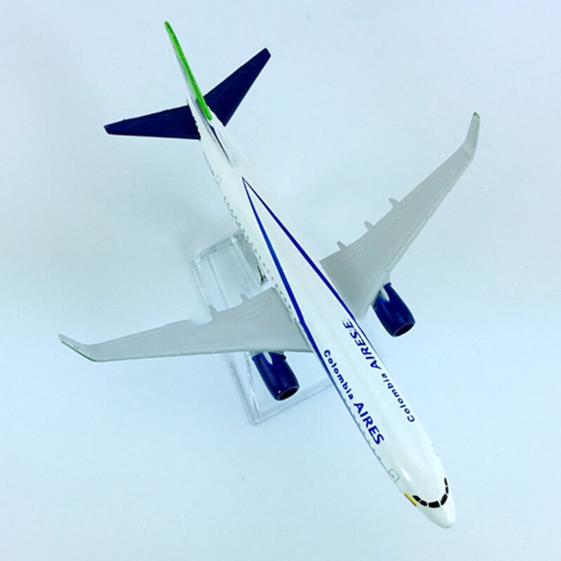 16CM Alloy aircraft model 1/400 Scale Boeing B737-800 AVIANCA aires airlines diecast airplane toys Collection plane gift for kid