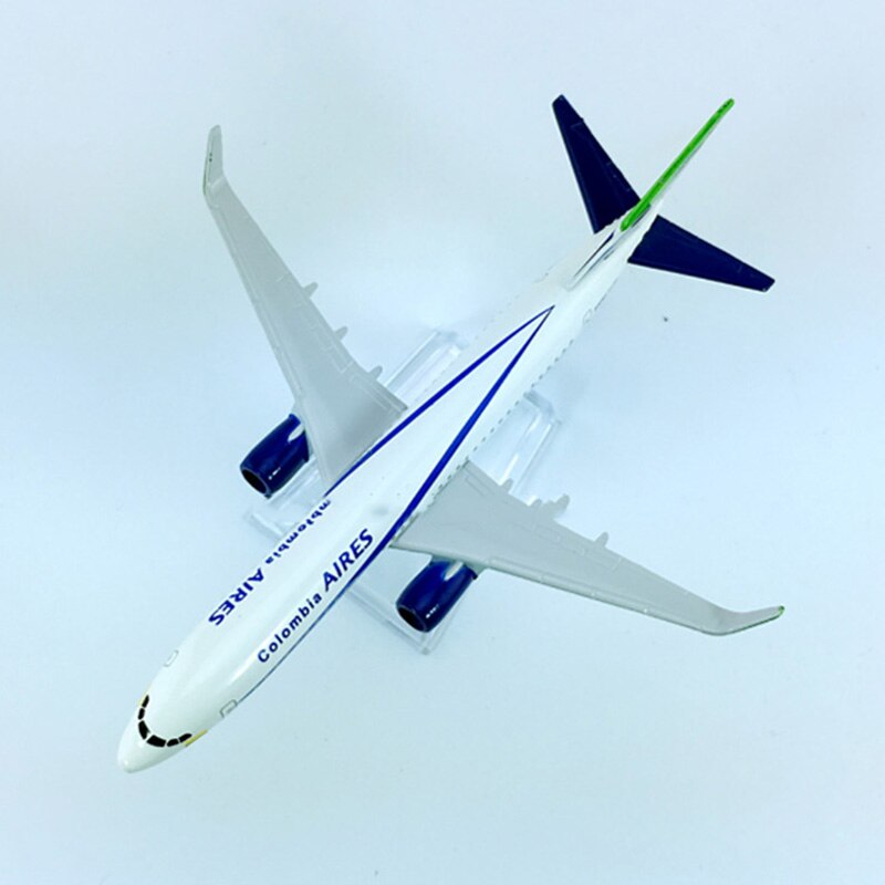 16CM Alloy aircraft model 1/400 Scale Boeing B737-800 AVIANCA aires airlines diecast airplane toys Collection plane gift for kid