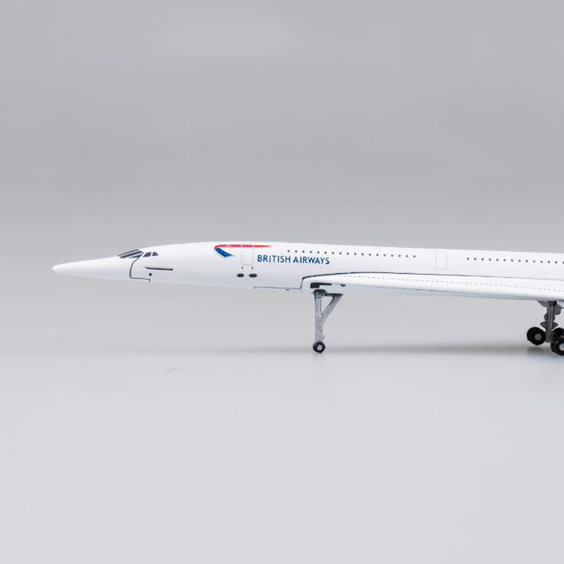 15CM Airplane 1:400 Concorde Air British 1976-2003 Airline model Diecast Alloy Aircraft with landing gear base Kids Plane Toys