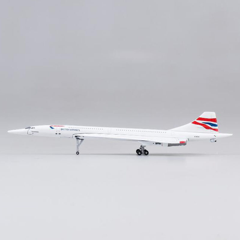 15CM Airplane 1:400 Concorde Air British 1976-2003 Airline model Diecast Alloy Aircraft with landing gear base Kids Plane Toys