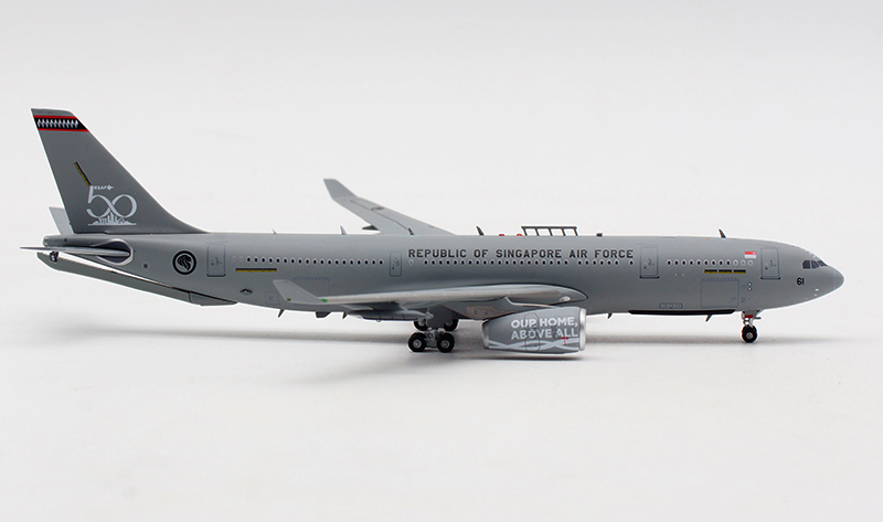 Diecast Alloy 1:400 Scale Singapore Airlines MRTT Aerial Tanker 761 Planes Model Toy Airplane Air Aircraft Plane Collection Gift Diecast Alloy 1:400 Scale Singapore Airlines MRTT Aerial Tanker 761 Planes Model Toy Airplane Air Aircraft Plane Collection Gift