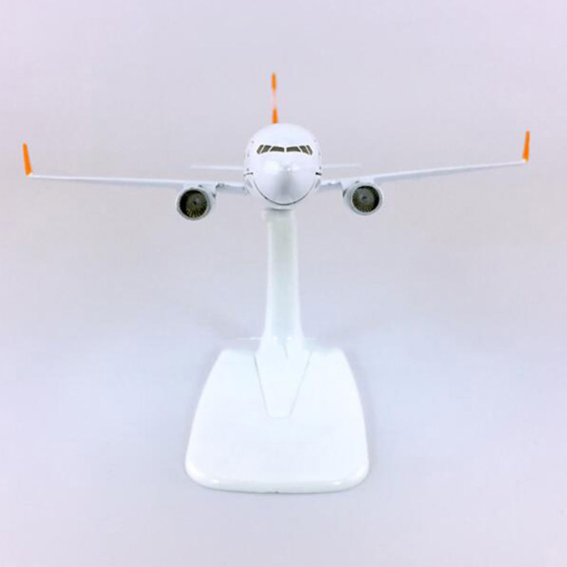 16CM Boeing B737-800 Brazil GOL airlines 1/400 SCALE airplane model toys aircraft diecast plastic alloy plane gifts for kids