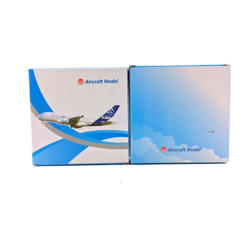 16CM landing gear Aircraft 1:400 Boeing B747-400 model Royal Brunei airlines W base airbus alloy Diecast Airplane display plane