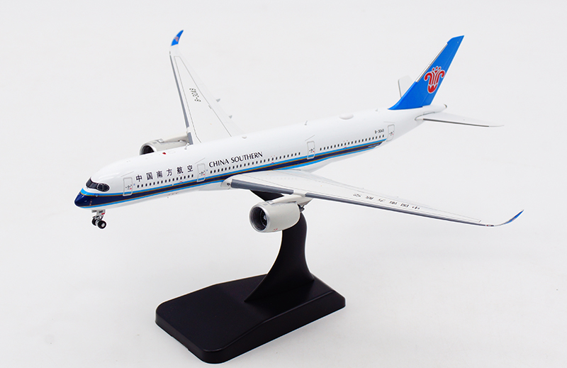 16cm Diecast Alloy 1/400 Scale Southern Airlines A350-900 B-309 Plane Model Aircraft Collectible Display Airplanes Collectible
