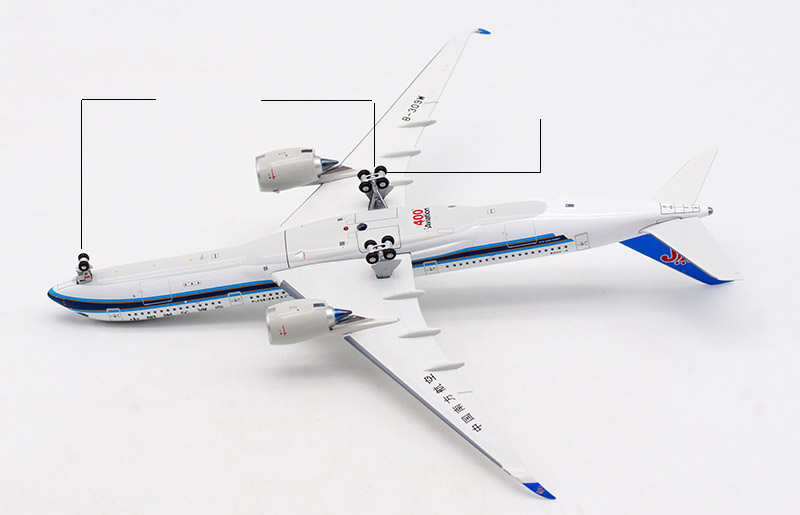 16cm Diecast Alloy 1/400 Scale Southern Airlines A350-900 B-309 Plane Model Aircraft Collectible Display Airplanes Collectible