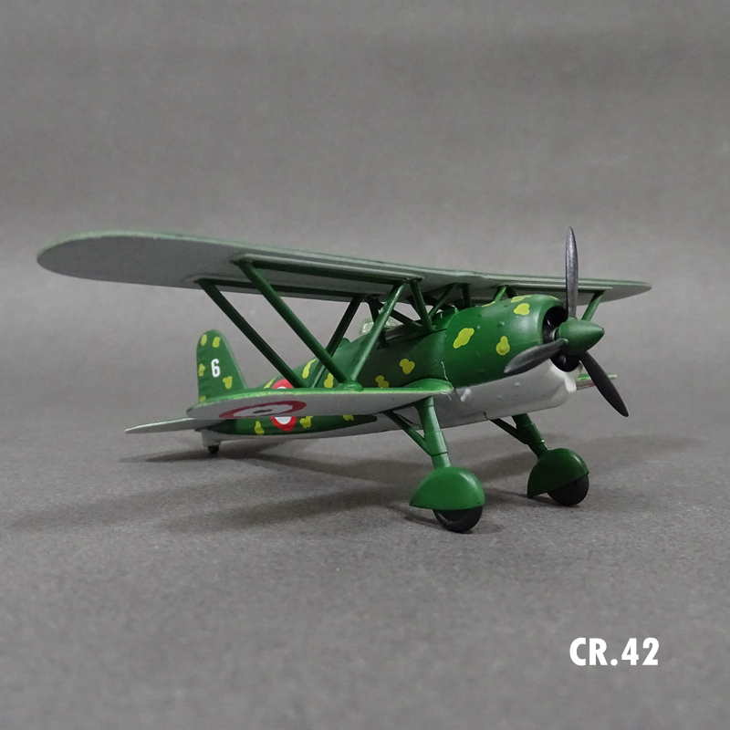Diecast 1/75 Scale World War II Aircraft Model Fiat CR.42 Diecast 1/75 Scale World War II Aircraft Model Fiat CR.42