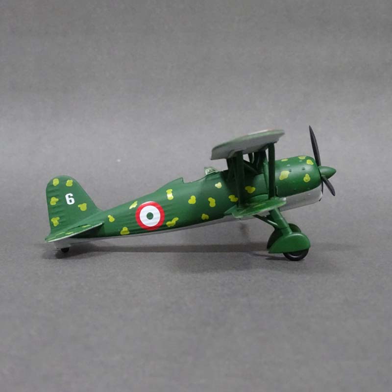 Diecast 1/75 Scale World War II Aircraft Model Fiat CR.42 Diecast 1/75 Scale World War II Aircraft Model Fiat CR.42