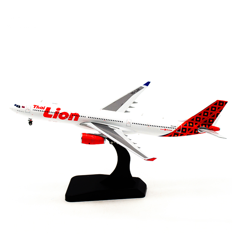 1:400 THAI Lion Support Plane model Airbus A330 Airlines Alloy Aircraft W base wheel Diecast Aircraft landing gear Airplane Toys