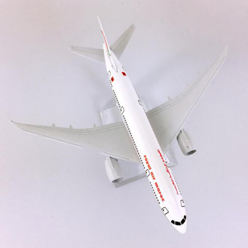 14CM 1:400 Boeing B787-800 model aircraft Royal Air Moroccan airlines landing gear W base airbus alloy airplane CHRISTMAS Gift