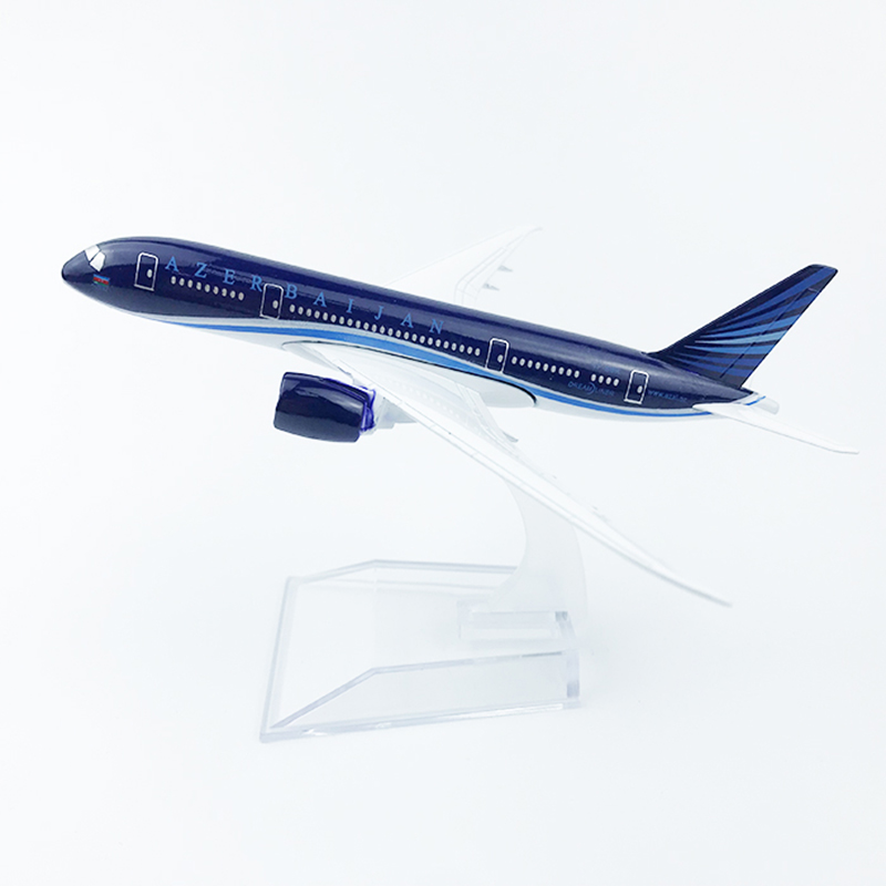 14CM 1:400 Scale Azerbaijan Airlines 787 Plane Model Airplane B787 Model with Base Alloy Aircraft Plane Toy Model Gifts Display 14CM 1:400 Scale Azerbaijan Airlines 787 Plane Model Airplane B787 Model with Base Alloy Aircraft Plane Toy Model Gifts Display