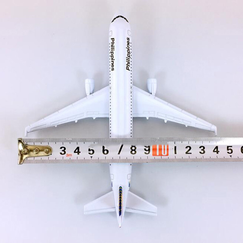 16CM Philippines airline Aircraft Model 1:400 Airbus320-200 model W base alloy airplane collectible display toy collection Gift
